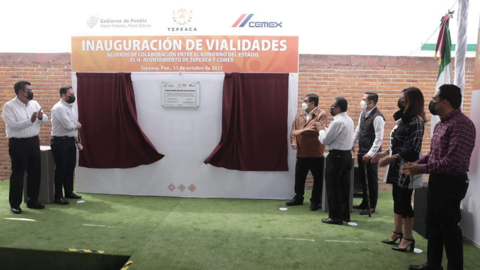 inuguracion vialidades cemex